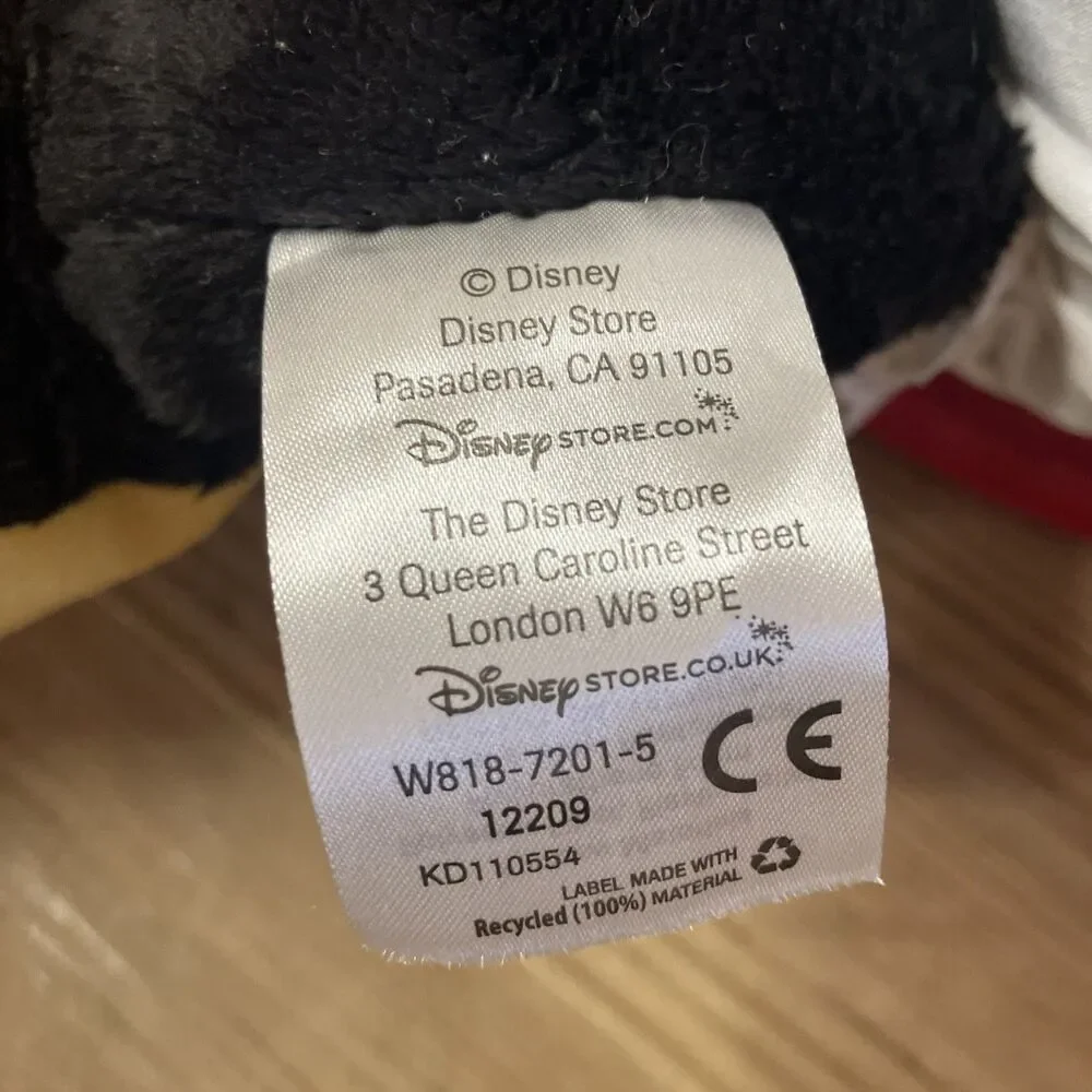 Authentic Disney Store London Minnie Mouse 26 inch Plush Large Jumbo Stuffed Toy
